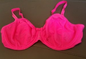 NWOT Chantelle Bright Pink Bra.